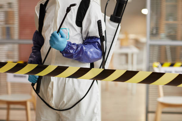Professional Blood Cleanup technician working in Fort Collins, CO